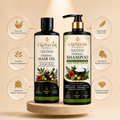 VRINDAM Herbal Hair Care Combo (100ml Hair Oil + 100ml Shampoo)